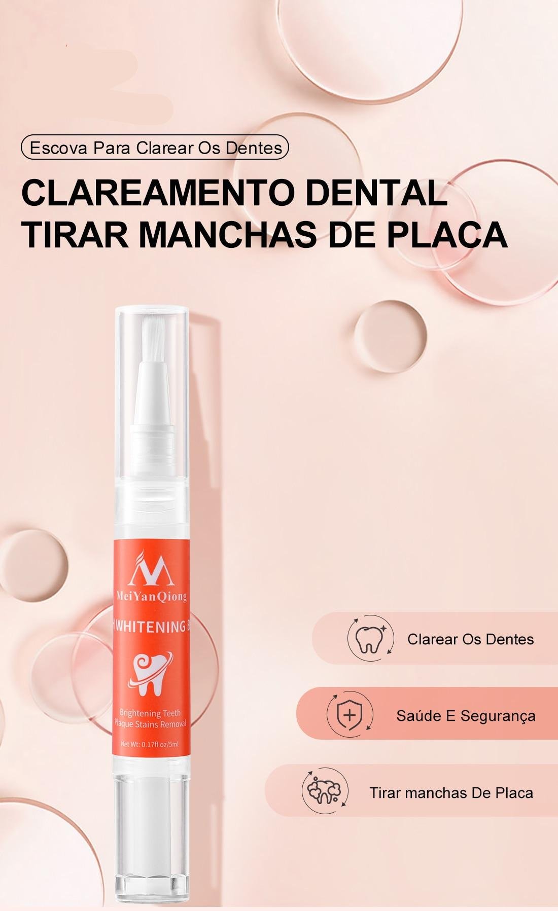 Clareador Dental – Caneta Gel – LZN STORE